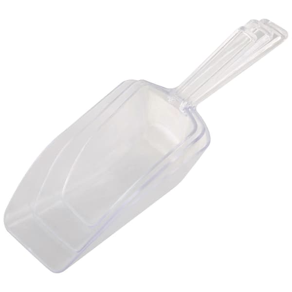 3-delad pallisskrapa formad plastskopa - transparent transparent