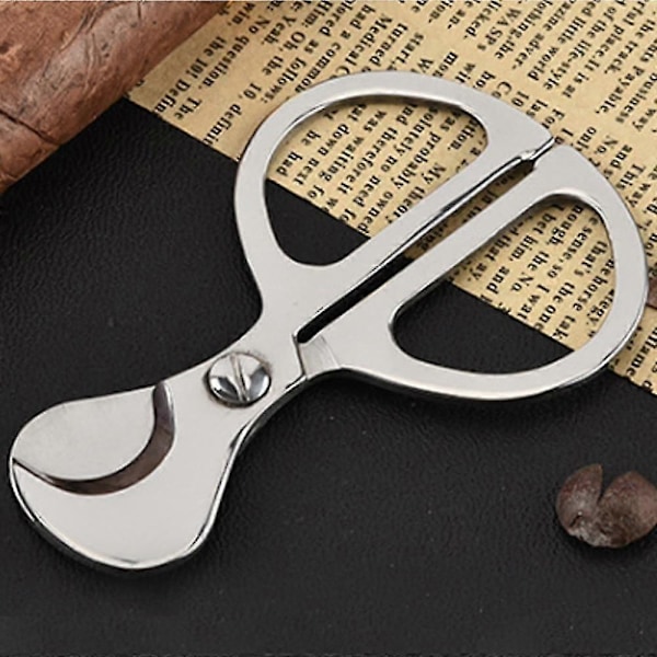 Cigar cutter i stål julesaks gave rustfrit stål ryge 1 stk./lot