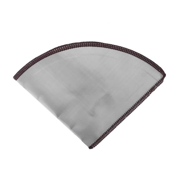 Kaffefilter i rustfritt stål, gjenbrukbart sammenleggbart kaffetraktfilter, 2-4 kopper