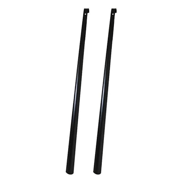 [KK] 2-pack - Metal Shoehorn - Extra Long - 80 cm Black 2-pack