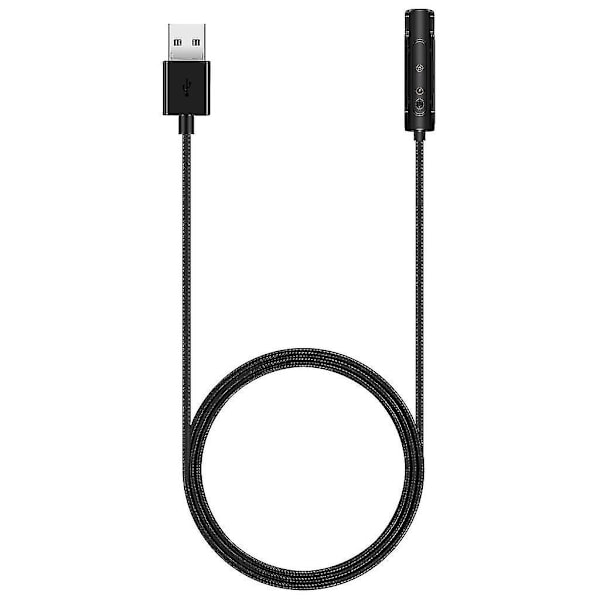 Kevyt USB-latauskaapeli Bang & Olufsen Beoplay E6 -kuulokkeille Kannettava USB-latauskaapeli Tarvikkeet