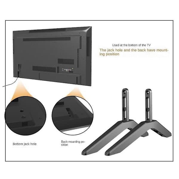 [KK]Universal TV Stand, Compatible with LG TVs, Includes Screws.