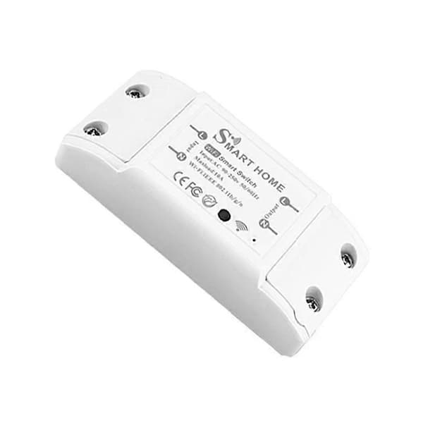 Smart Switch Tuya Smart Home Wifi Switch Mobiltelefon Trådlös Fjärrkontroll Timing Mini Switch Wi White