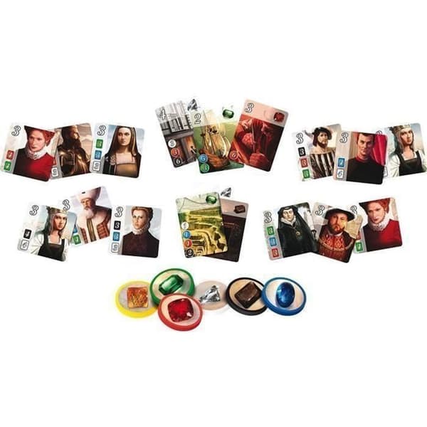 Splendor brädspel - ASMODEE - Unbox Now - Ålder 10+ - 2-4 spelare - 30 min