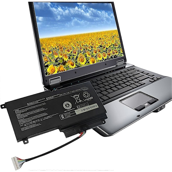 Laptop Batteri Til PA5107U-1BRS Kompatibel med Toshiba Satellite L50 L50-A L55 L55t P50 P50-A P50-b P55t-a P55t-A5116 S55-A5295 S55t-A5389 P55-A5200