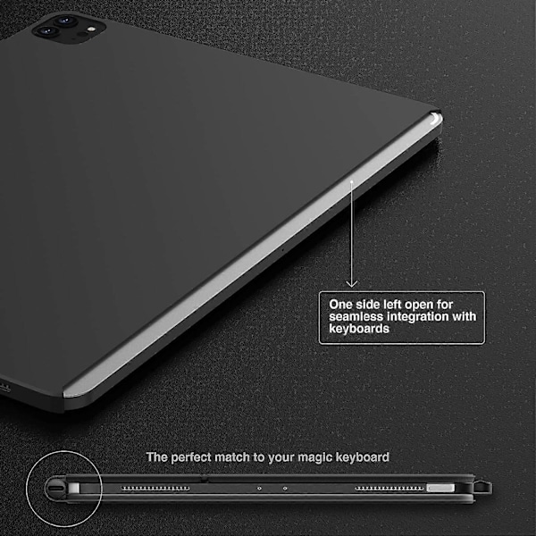 CoverBuddy för iPad Pro 11 (2022) / (2021) / (2020) / (2018) / iPad Air (2020) / (2022) Tablet Fodral Multicolor White