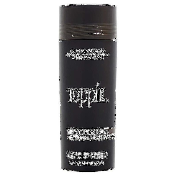 2-pack Toppik Hair Building Fibers Mörkbrun 27,5 G / 0,97 Oz Hårvård black
