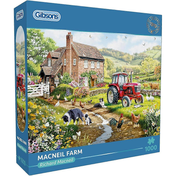 Gibsons Macneil Farm Palapeli (1000 palaa) 1000 Pieces