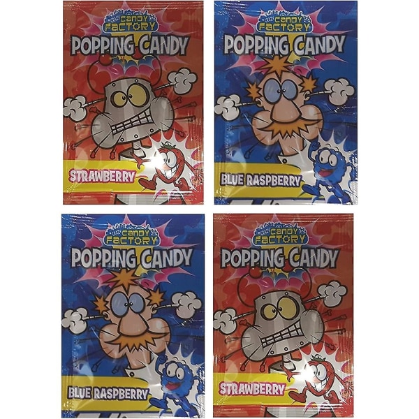 Candy Factory Popping Candy Pack om 4