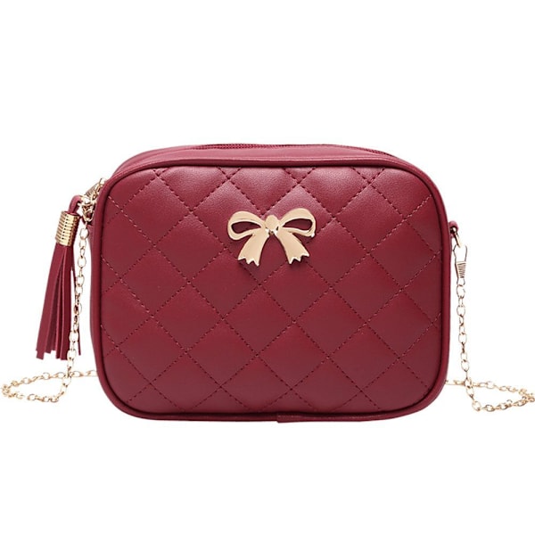 Pieni olkalaukku naisille, crossbody-laukku Style3 Wine red