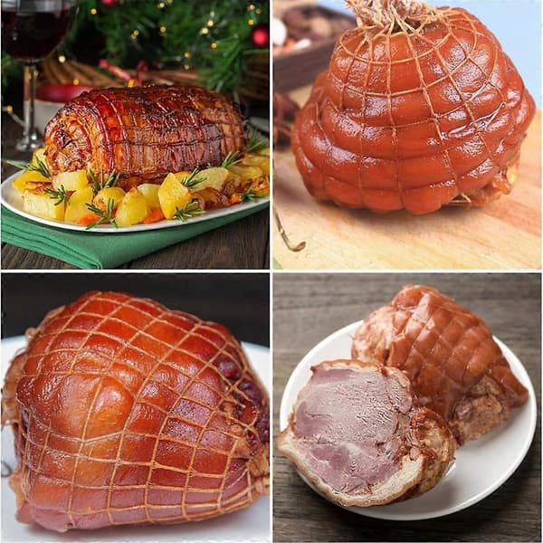 [KK]5M Meat Roll Net, Size 18, Smoked Meat Poultry Ham Net Meat Charcuterie String Net Roll Wrap Net, Beef Net Roll 22