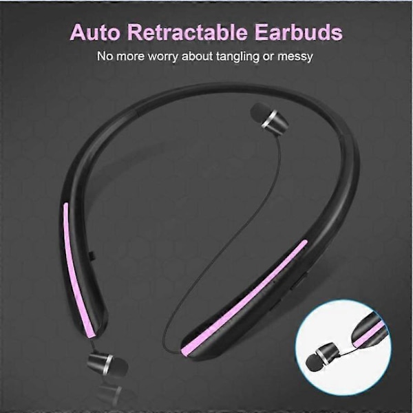 Nytt nakkebånds Bluetooth-øretelefonsett for LG HBS900 Sportsørepropper Hifi Stereo Bass Trådløst headset Vanntett colour 1