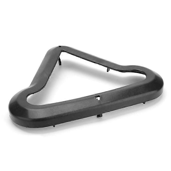 2 stk. dampmoppdeksel, multifunksjonell trekantet fast dekselduk for damprenser mopp X5 reservedeler Black