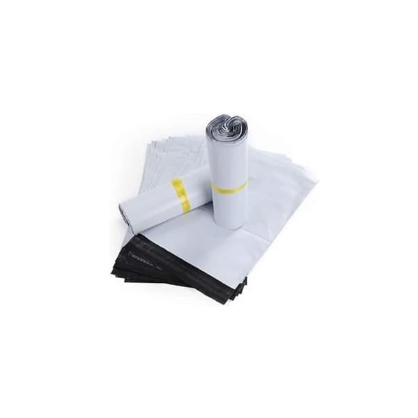 Plastförsändelsekuvert, 100-pack, påsar 32 x 45 cm, förpackningspåsar i polystyrenplast