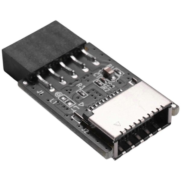 Emolevyn USB2.0 9Pin - TYPE-C A-KEY Etuliitinmuunnin USB3.2 TYPE-E Liitäntäotsikko Ad as shown