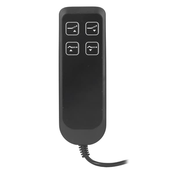 [KK]Black Electric Recliner Switch Compatible with Armchair 4-Button 5-Pin Easy Operation Sofa Controller Compatible with Home Office