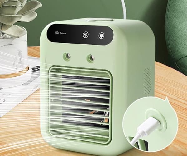 Kæledyrskøleventilator, Sprayventilator, Stille Køling B Grøn 27