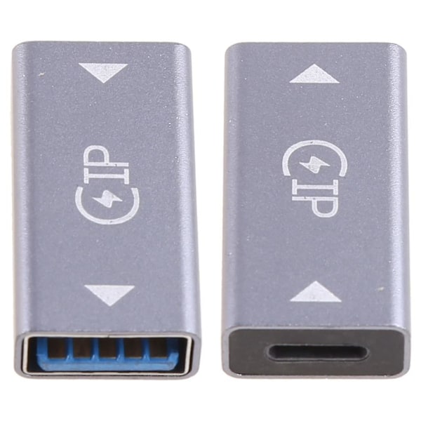 8-nastainen Lightning-naaras USB 3.0 -naarasmuunninliitinadapteri USB-kaapelille USB-levylle Kortinlukija USB-lamppu Tuuletin ja muille
