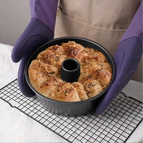 Rillet rørkageform, bagekageform, kageform, ovntilbehør, bageværktøj, køkkengadgets, køkkentilbehør
