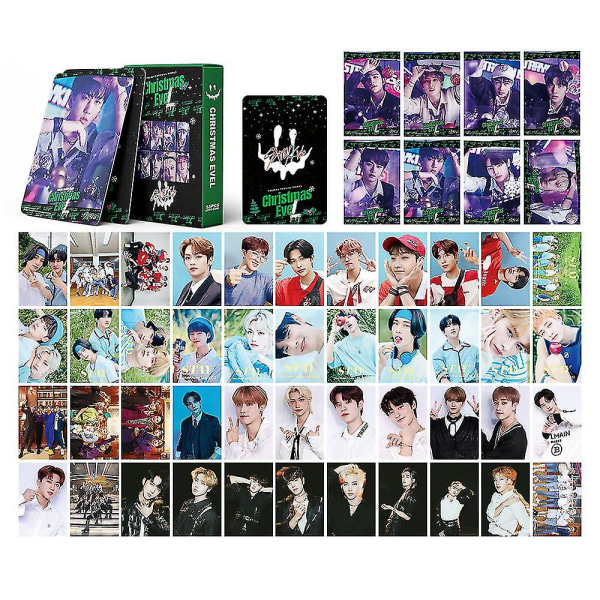 55 st/ set Kpop Stray Kids Oddinary Album Lomo Kort Fotokort Pojkar Fotokort Straykids Vykort Fläktar Present