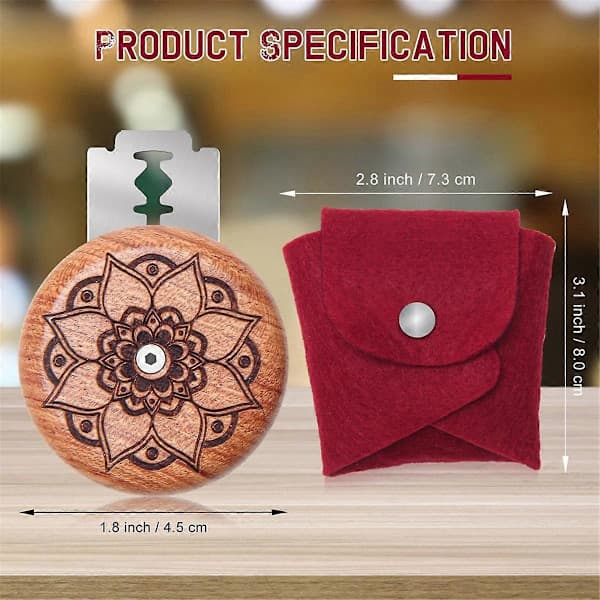 [KK] Bread Scoring Tool, Bread Lame Compatible with Sourdough Bread, Wooden Bread Lame, Dough Scoring Tool