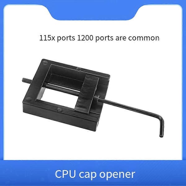 [KK] CPU Delid-værktøj til at fjerne dæksel til 7700K 8700 115x Interface 1200 Interface CPU-dækselåbner Black