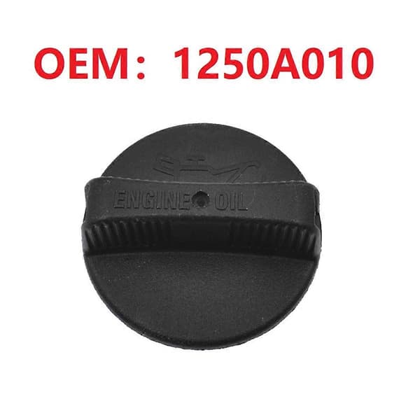 Motoroljepåfyllningslock Assy för ASX Delica D:5 Eclipse L200 1250A010 Black