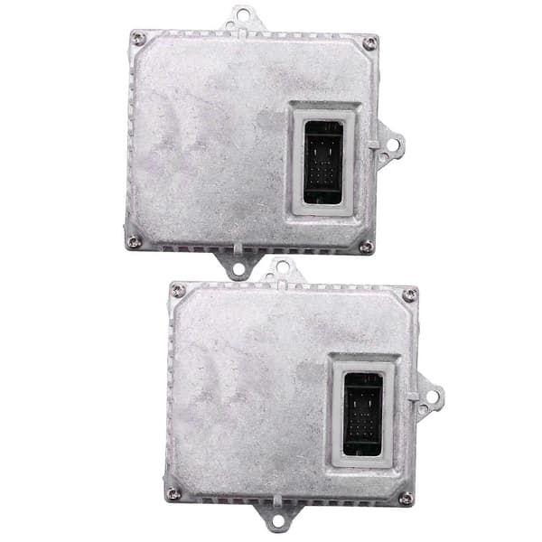 2X 1307329074 for 2002-2006 E46 3-serie Xenon Ballast Hid Unit Computer Silver
