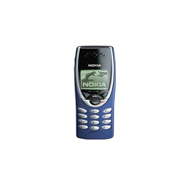 Retro kommunikationstelefon 8210 2G GSM mobilnyckeltelefon -2023 blue