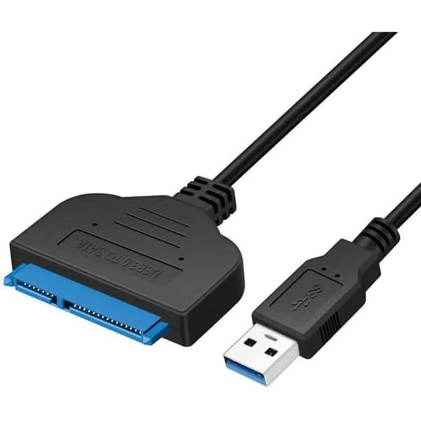 ZISONIX USB-SATA-sovitinkaapeli - SATA III - USB 3.0 - 2,5 tuumaa - 6 Gbps