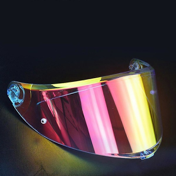 Til K6 Motorcykler Hjelm Visir Linse Skjold Full Face Hjelm Visir Black