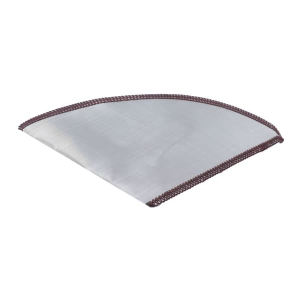 Kaffefilter i rustfritt stål, gjenbrukbart sammenleggbart kaffetraktfilter, 2-4 kopper
