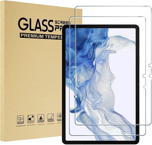 [KK][2-PACK] Compatible with Samsung Galaxy Tab S7 Tempered Glass Screen Protector 230