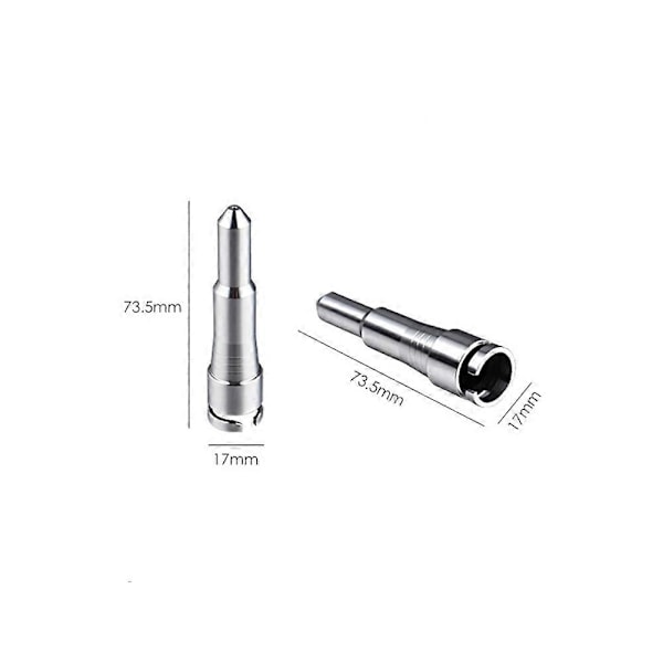 Ångmunstycksspets för Delonghi Dedica EC680/EC685, ECP3420, EC9335, ECO310, Mjölkskummare Skum Innerrör Silver