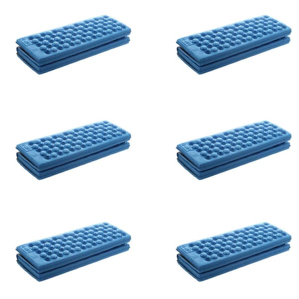 6X Foldbar Skum Vandtæt Sædehynde (Blå) Blue