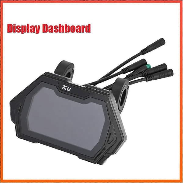 48V 25A Controller & LCD Display Dashboard egnet til KuKirin M5 Pro/G2 Max/G3 El-løbehjul 4PIN TMF13 Digitalt Meter Black