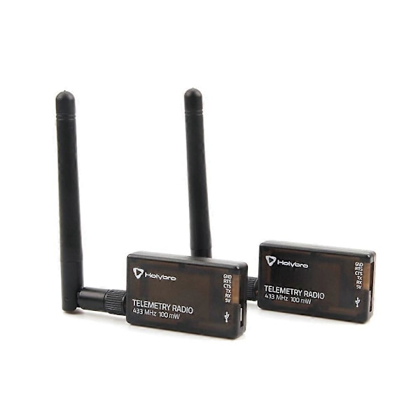 Holybro SiK Telemetriradio V3 100mW 433MHz / 915MHz Öppen källkod SiK firmware Plug-n-play 433Mhz