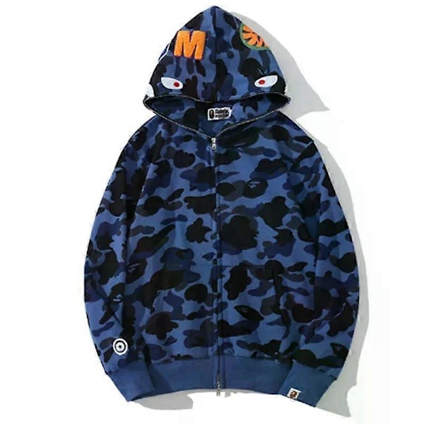 Hajtryk Nyt Efterår Herretøj Europæisk og Amerikansk Pullover Hættetrøje Frakke Mode Trend Lynlås Hættetrøje Sød Streetwear y2k 4XL Picture color8