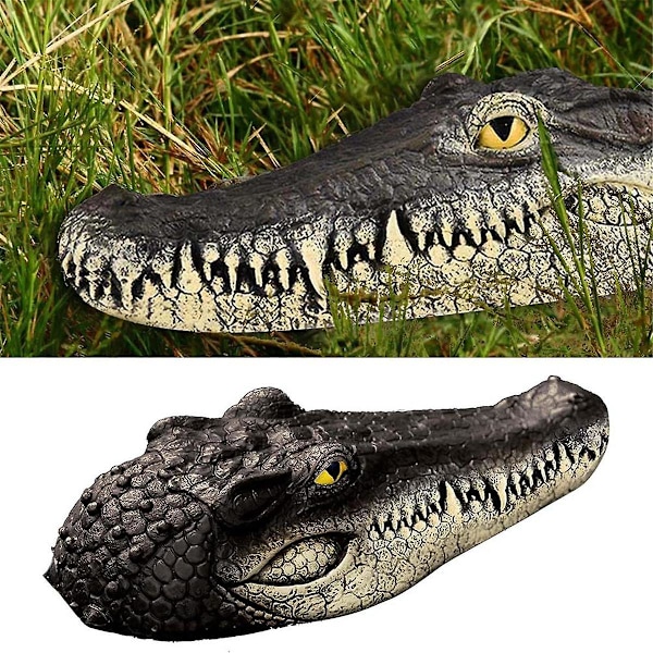 Flytande Alligator, Alligatorattrapp för Pool, Alligator för Simbassäng och Damm, Avskräckande Ankor As Shown