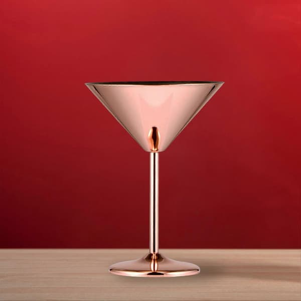 4 st koppar martiniglas Underbara hamrade koppar martiniglas för bar Martini Gimlet Pisco Sour