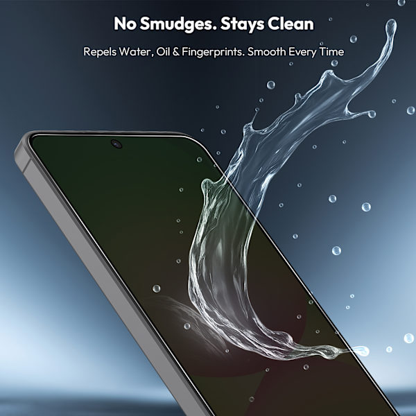 [KK]2-Pack Samsung A56 Privacy Screen Protector & 1-Pack Lens Protector - Tempered Glass | [Automatic Installation] - Bubble-Free