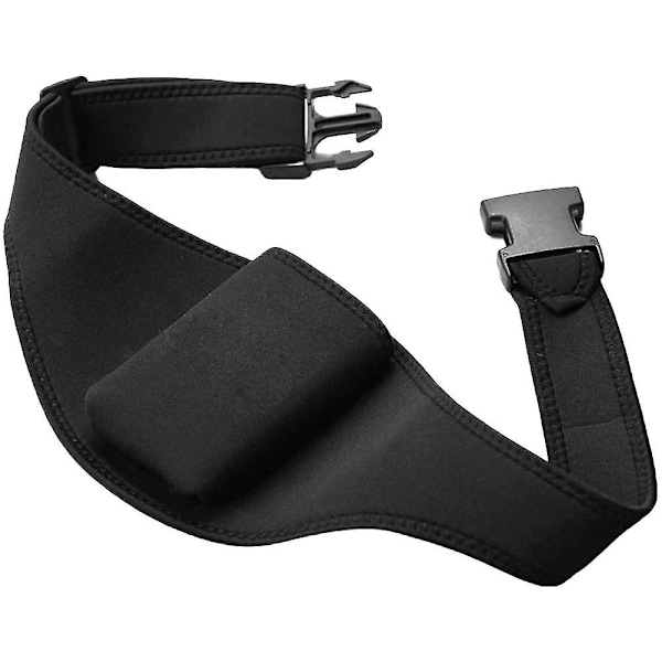 Mikrofonbälte Mikrofonhållare Väska Fitness Mikrofonväska Träning Instruktörs Mikrofonficka TY Black 60X14cm