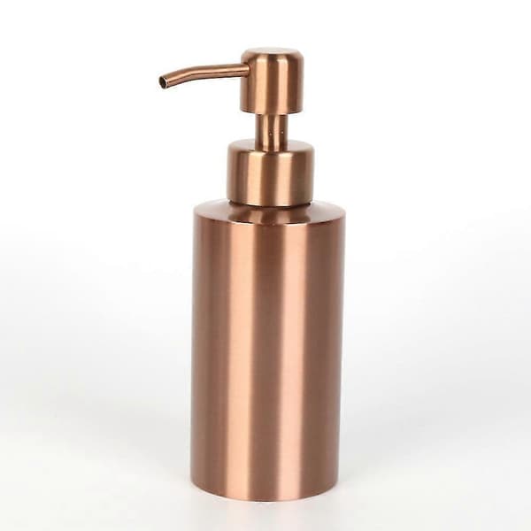 1 stk. sæbedispenser i 304 rustfrit stål, kompatibel med badeværelse, køkken, 250 ml
