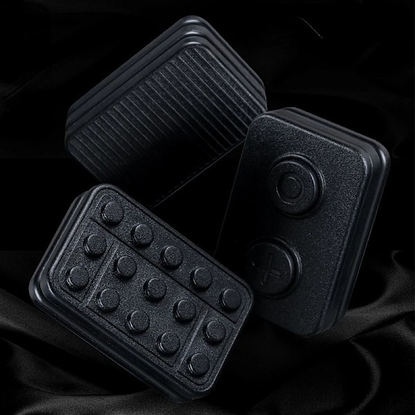 Push Pa Pa Coin EDC Fidget Square Block Magnetiska Sliders Push Clickers Haptisk Stressavlastning Vuxna Skrivbordsleksak för Vuxna Barn