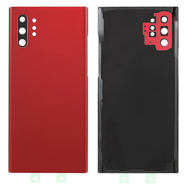 Samsung Galaxy Note 10 Plus 4G N975 / Note 10 Plus 5G N976 Akun Kotelo Liimatarrakiinnityksellä Multicolor Red