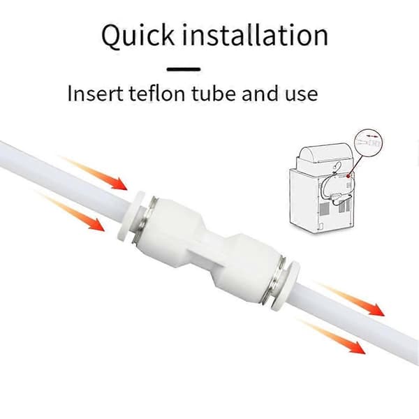 10 stk. til Bambu Lab P1/X1 PTFE-stik 3D-printertilbehør Teflon-føderørstik AMS-føde-PTFE-stik