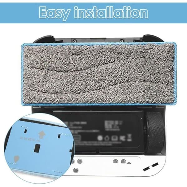4 iRobot Braava Jet M6134 mikrofiber moppepuder