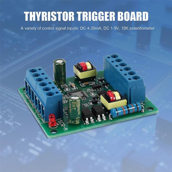 [KK] Tyristor Triggerkort SCR-A Kan Reglera Spänning, med Modul Green