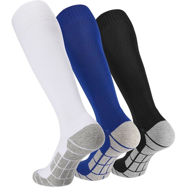 Pairs Soccer Socks For Men Women Youth Kids Knee High Padded Baseball Softball Soccer Socks