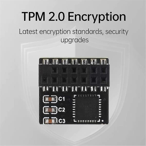 TPM 2.0 SPI Parallell Krypteringssikkerhetsmodul for ASUS